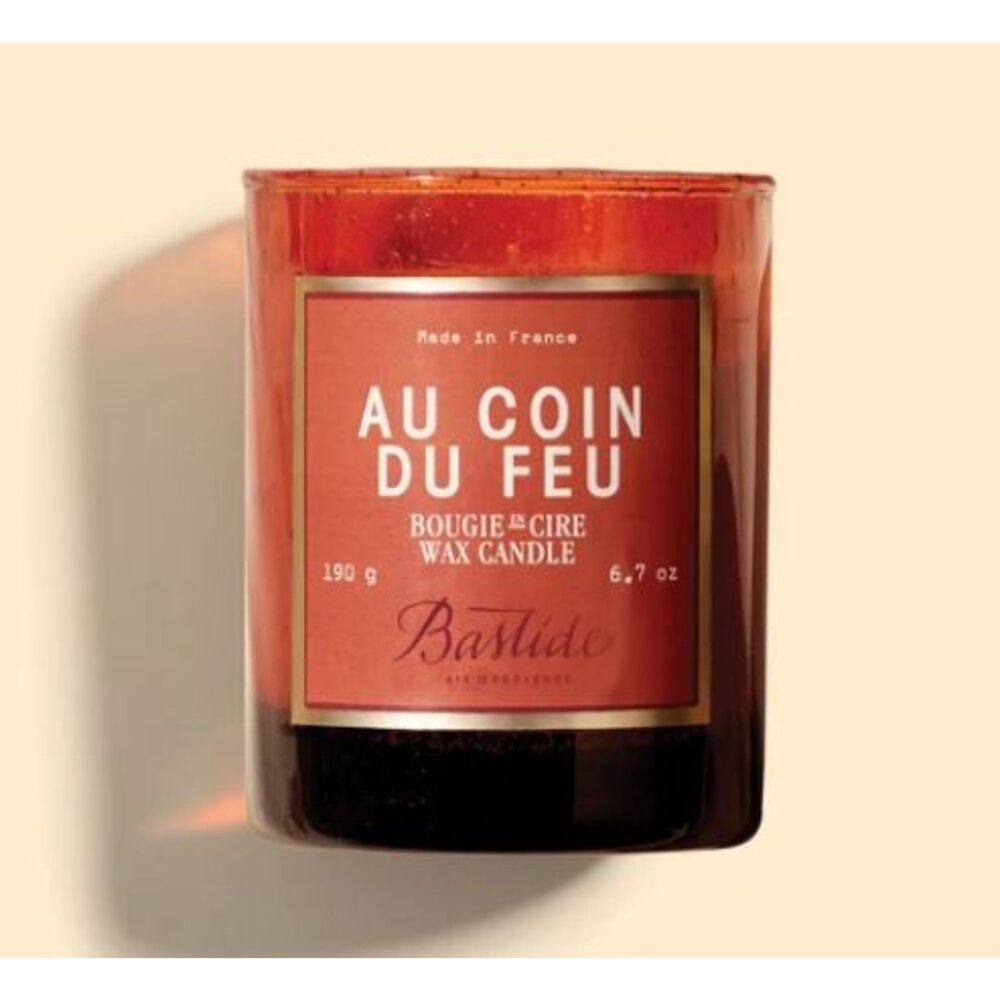 NIB Bastide Au Coin Du Feu Scented Candle 190g / 6.7oz  SOLD OUT RARE French Soy